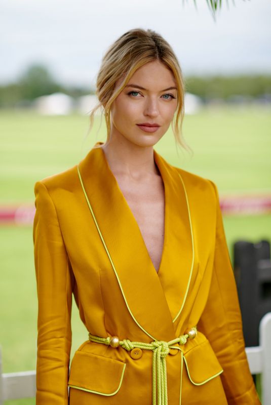 MARTHA HUNT at Cartier Queens Cup Polo in Windsor 06/17/2018