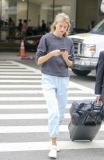 MARTHA HUNT Leaves Los Angeles International Airport 06/22/2018
