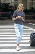 MARTHA HUNT Leaves Los Angeles International Airport 06/22/2018