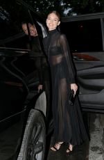 MARTHA HUNT Leaves Roger Vivier Shoe Show in New York 05/31/2018