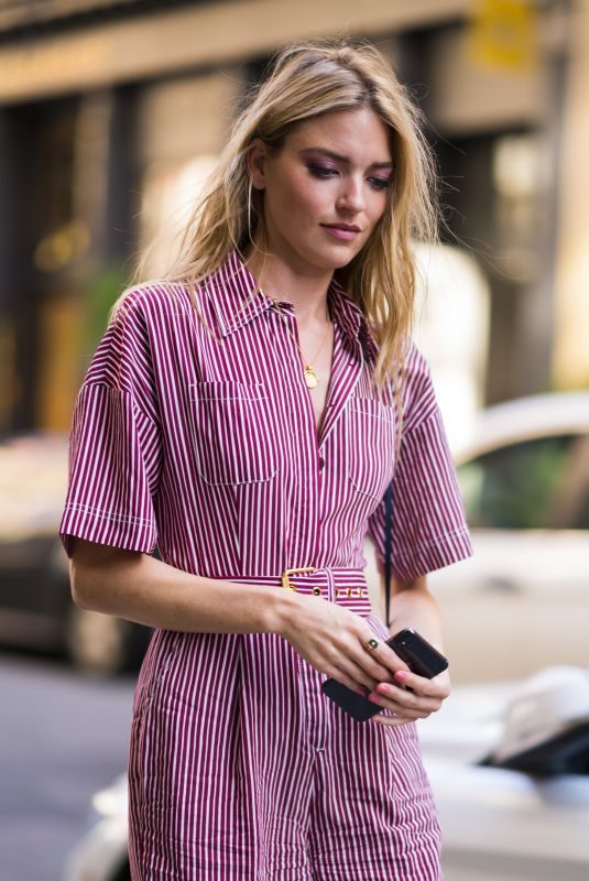 MARTHA HUNT Out and About in New York 06/12/2018