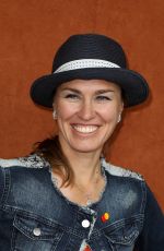 MARTINA HINGIS at Roland Garros Village in Paris 06/06/2018