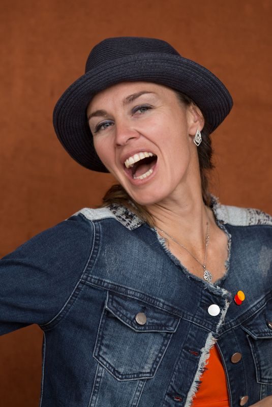 MARTINA HINGIS at Roland Garros Village in Paris 06/06/2018