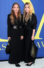 MARY KATE and ASHLEY OLSEN at CFDA Fashion Awards in New York 06/05/2018