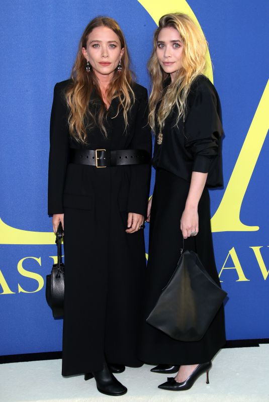 MARY KATE and ASHLEY OLSEN at CFDA Fashion Awards in New York 06/05/2018