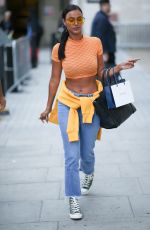 MAYA JAMA Leaves BBS Studios in London 06/08/2018
