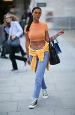 MAYA JAMA Leaves BBS Studios in London 06/08/2018