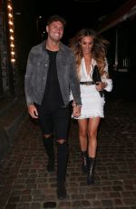 MEGAN MCKENNA Leaves Love Island Party 06/04/2018