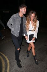 MEGAN MCKENNA Leaves Love Island Party 06/04/2018