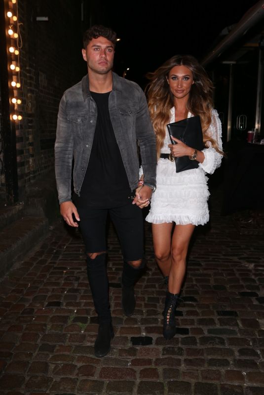 MEGAN MCKENNA Leaves Love Island Party 06/04/2018