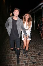 MEGAN MCKENNA Leaves Love Island Party 06/04/2018