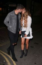 MEGAN MCKENNA Leaves Love Island Party 06/04/2018