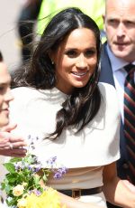 MEGHAN MARKLE and Queen Elizabeth II at Chester 06/14/2018