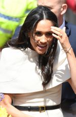 MEGHAN MARKLE and Queen Elizabeth II at Chester 06/14/2018