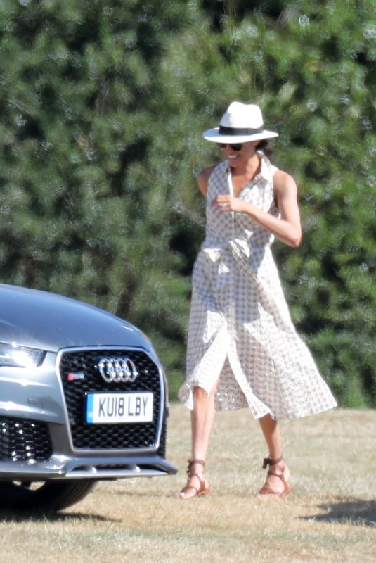 MEGHAN MARKLE at Audi Polo Cup in Berkshire 06/30/2018