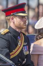 MEGHAN MARKLE at Trooping the Colour Ceremony in London 06/09/2018