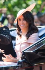 MEGHAN MARKLE at Trooping the Colour Ceremony in London 06/09/2018