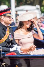 MEGHAN MARKLE at Trooping the Colour Ceremony in London 06/09/2018