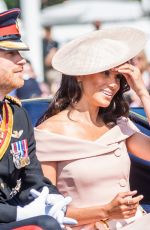 MEGHAN MARKLE at Trooping the Colour Ceremony in London 06/09/2018