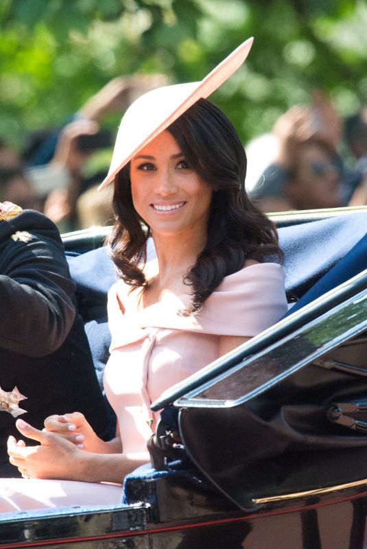 MEGHAN MARKLE at Trooping the Colour Ceremony in London 06/09/2018