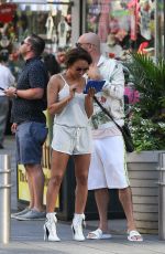 MELANIE BROWN and Gary Madatyan out in New York 06/25/2018