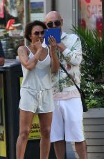 MELANIE BROWN and Gary Madatyan out in New York 06/25/2018