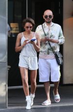 MELANIE BROWN and Gary Madatyan out in New York 06/25/2018