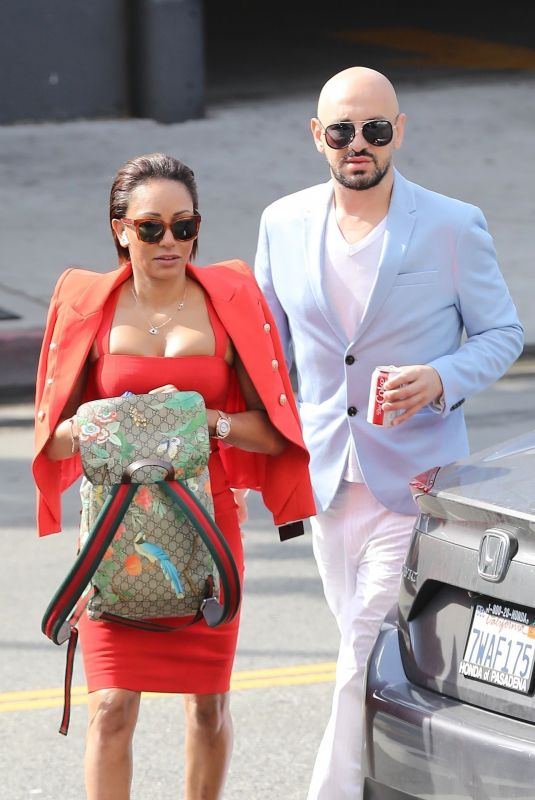 MELANIE BROWN Arrives at Court in Los Angeles 06/04/2018