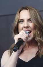 MELANIE CHISHOLM Performs at Franciacorta Outlet of Rodengo Saiano in Brescia 06/16/2018