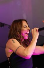 MELANIE CHISHOLM Performs at Franciacorta Outlet of Rodengo Saiano in Brescia 06/16/2018