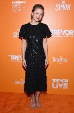 MELISSA BENOIST at Trevor Project’s Trevorlive NY Gala in New York 06/11/2018