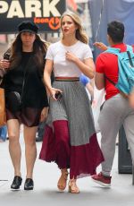 MELISSA BENOIST Out and About in New York 06/01/2018