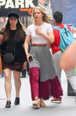 MELISSA BENOIST Out and About in New York 06/01/2018