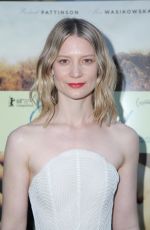 MIA WASIKOWSKA at Damsel Premiere in Los Angeles 06/13/2018