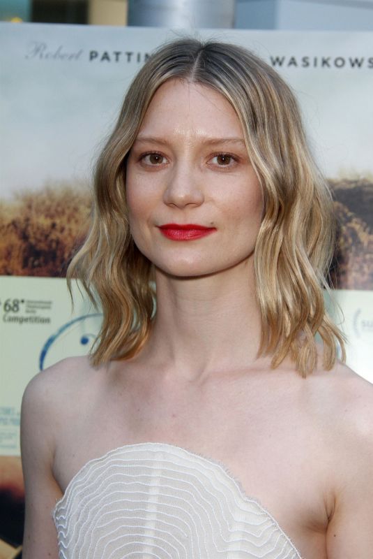 MIA WASIKOWSKA at Damsel Premiere in Los Angeles 06/13/2018