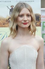 MIA WASIKOWSKA at Damsel Premiere in Los Angeles 06/13/2018