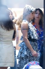 MICHELLE and AURORA HUNZIKER Out Shopping in Milan 06/14/2018