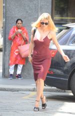 MICHELLE HUNZIKER Out for Lunch in Milan 06/25/2018