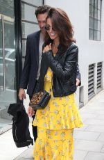 MICHELLE KEEGAN Arrives at AOL Building in London 06/05/2018