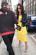 MICHELLE KEEGAN Arrives at AOL Building in London 06/05/2018