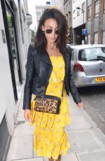 MICHELLE KEEGAN Arrives at AOL Building in London 06/05/2018