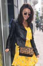 MICHELLE KEEGAN Arrives at AOL Building in London 06/05/2018