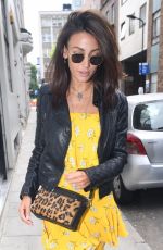 MICHELLE KEEGAN Arrives at AOL Building in London 06/05/2018