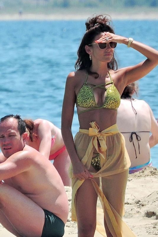 MICHELLE KEEGAN in Bikini at a Beach in Majorca 06/22/2018