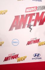 MICHELLE PFEIFFER at Ant-man and the Wasp Premiere in Los Angeles 06/25/2018
