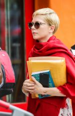 MICHELLE WILLIAMS on the Set of After the Wedding in New York 06/01/2018