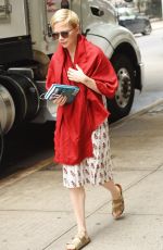 MICHELLE WILLIAMS on the Set of After the Wedding in New York 06/01/2018