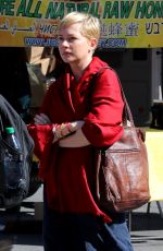 MICHELLE WILLIAMS on the Set of After the Wedding in New York 06/04/2018