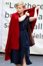MICHELLE WILLIAMS on the Set of After the Wedding in New York 06/04/2018