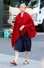 MICHELLE WILLIAMS on the Set of After the Wedding in New York 06/04/2018